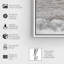 «Water Grey Sea Coastal», impression sur toile-53773023-53773021