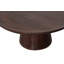 Solid Wood Pedestal Coffee Table