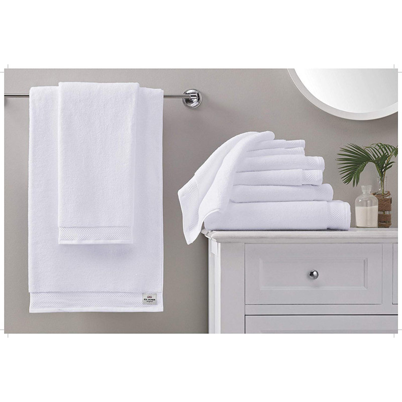 Cotton Plush Hand Towel, White