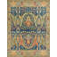 Antic Hand Knotted New Zealand Wool Blue/Camel Area Rug-805950744