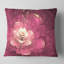 Fleur abstraite fractale mauve - coussin à imprimé floral-30728071-30728067