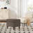 Alvena 18.5" Wide Rectangle Storage Ottoman With Tray Tops-1003995204