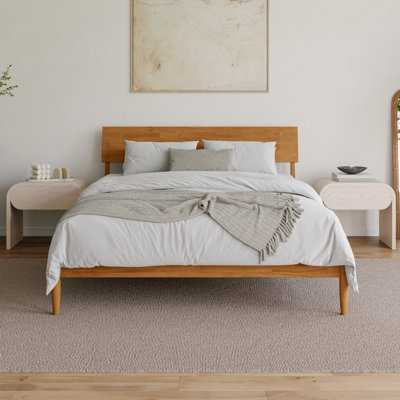 Lit plateforme avec tête de lit ajustable Bradford