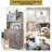 Double Tilt Out Trash Cabinet Trash Can - 10x2 Gallons (Trash Bins Not Included) 1 PC-102719325