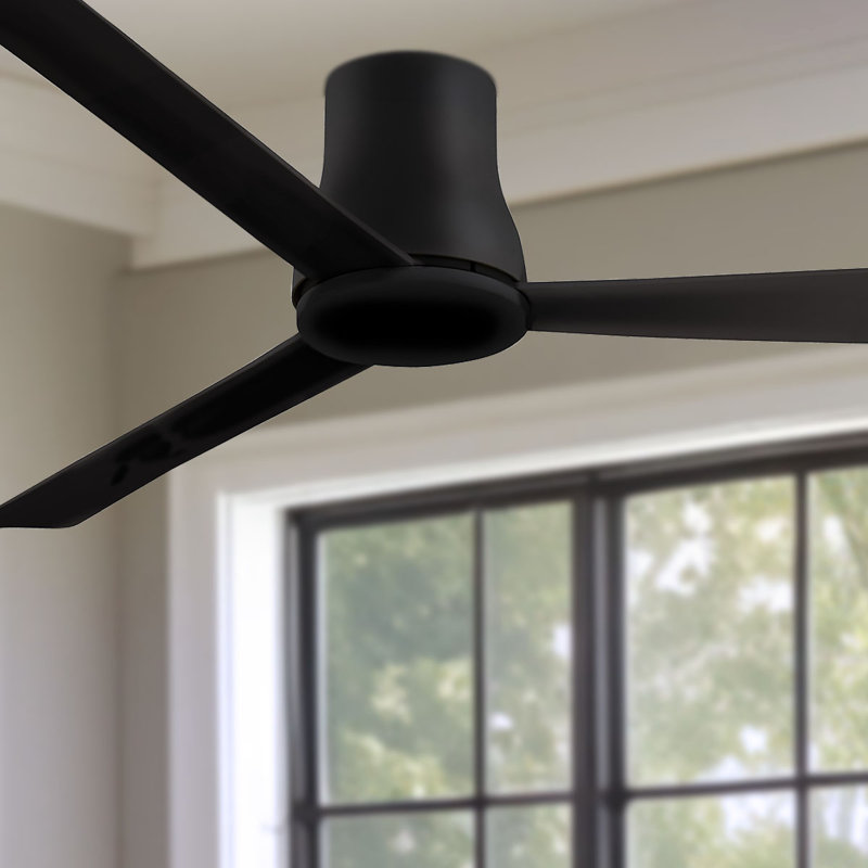 Minka Aire Simple Flush Hugger Fan, Coal, 60In 