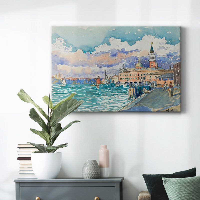 Paysage rétro - CXVII, H 41 po x l 61 po