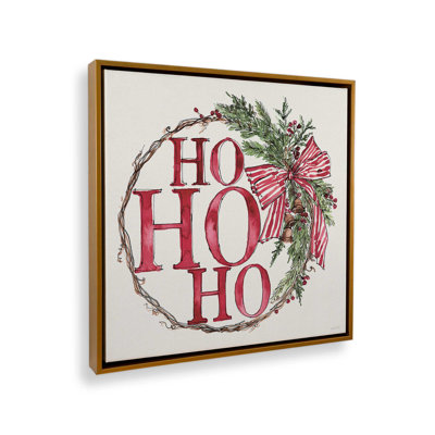 «Vintage Wreath I», reproduction sur toile dans un cadre