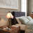 Mid-Century Modern Tiffany Blossom Table Lamp (Bulb Include)