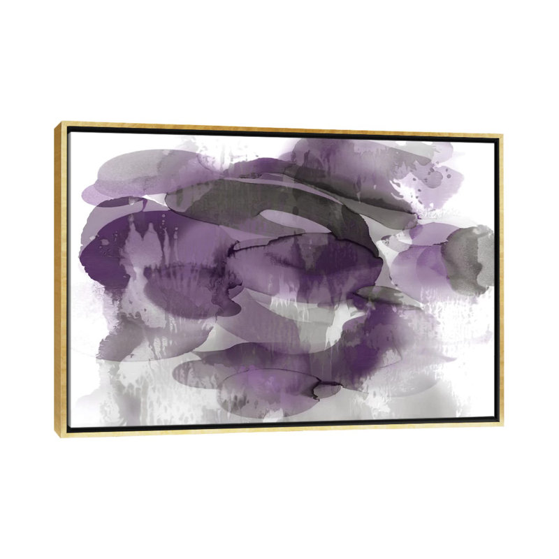«Flow II» par Kristina Jett - reproduction d'art sur toile tendue, H 26 po x l 40 po, Impression encadrée sans passe-partout