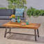 Table basse en bois massif Aditya-116542700-116542699