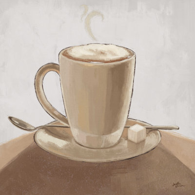 Cambri Coffee And Co IV, reproduction d'art sur toile neutre