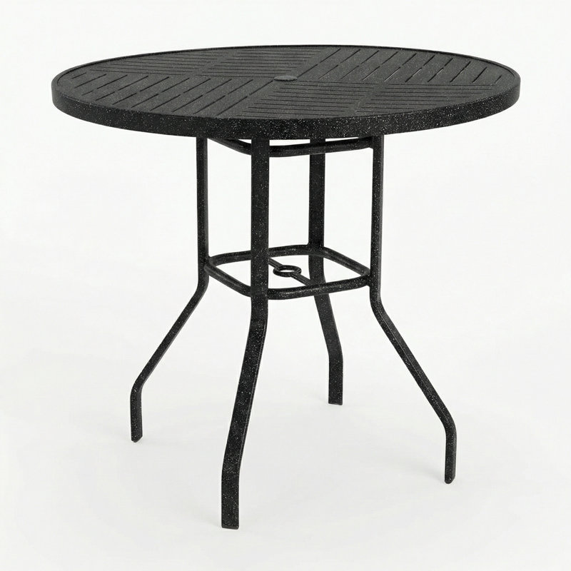 Table de balcon ronde 47 po, Granite