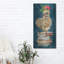  Art mural en métal «Brown Silkie» par Heather Gauthier, 24 po x 48 po
