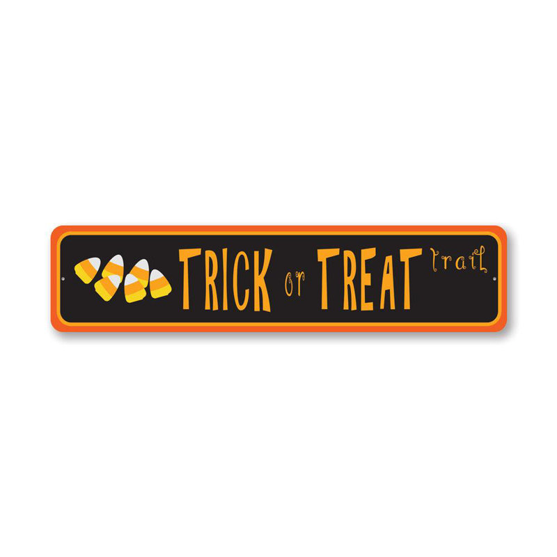 Plaque de rue en aluminium, H 6 po x l 24 po x P 0,06 po