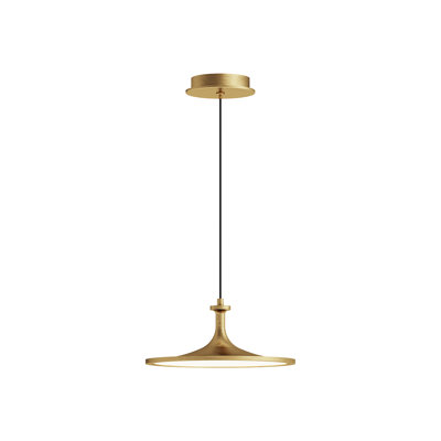 Luminaire suspendu géométrique simple à 1 lumière Daveney