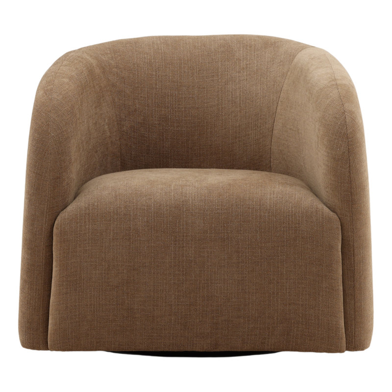 Neva Upholstered Occasional Chair, Cream, Brown