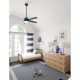 52" Aerodyne 5 - Blade Smart Standard Ceiling Fan with Lights and Remote