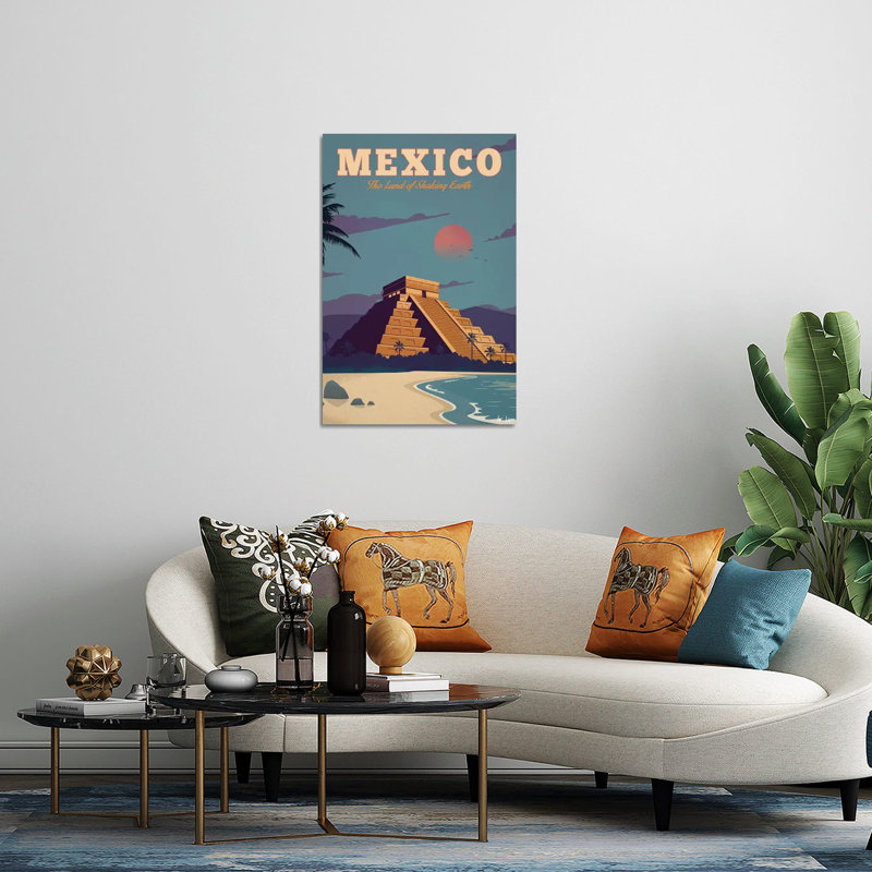 " Mexico " by IdeaStorm Studios, 24" H x 16" W x 0.25" D