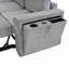 Canapé-lit modulaire convertible avec couchettes coulissantes doubles-1858674282