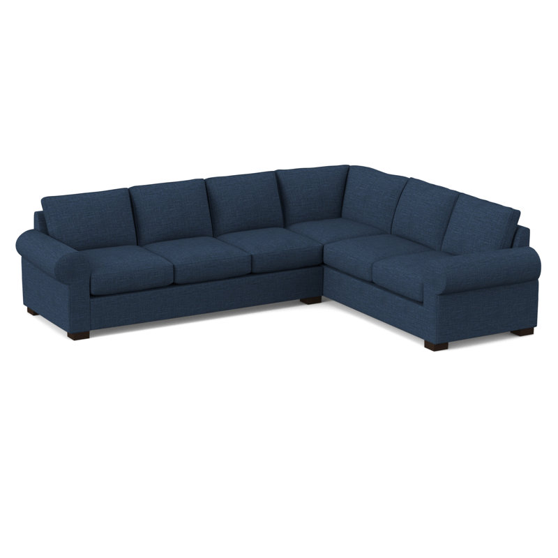 119" Wide Sleeper Corner Sectional, Hybrid, Archetype Admiral