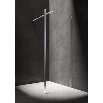 Christopherson 2000 mm H Frameless Wet Room Glass Screens