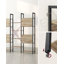 Jaliyah 166 cm H x 158 cm W Steel Etagere Bookcase-1503960641