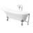Fairhaven 59.25 " L x 28 " W Freestanding and Mounting / Installation Required Soaking Acrylic Bathtub with Faucet