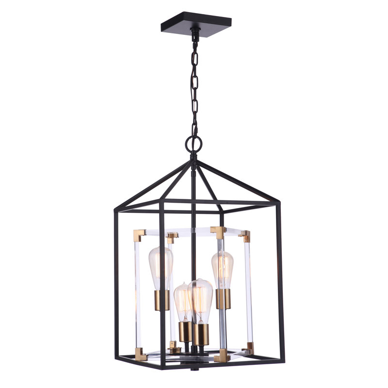 4 - Light Lantern Chandelier