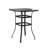 Abasi-Ima 6 - Person Wicker Patio Dining Set with Square Table