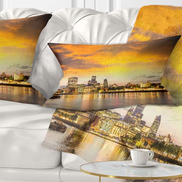 Housse et insert de coussin carré carré, Rectangle 12" x 20"