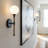 Aimery - 1-Light Wall Sconce - Black