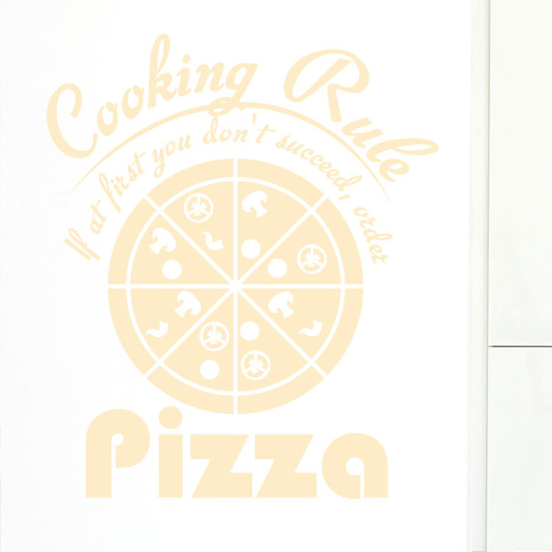 Food & Beverage Wall Decal, Beige