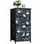 Commode de rangement verticale 4 tiroirs avec cygnes blancs élégants