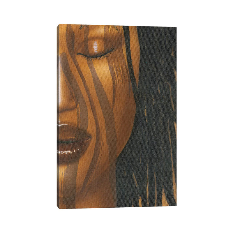 Tigress 1 Piece Wrapped Canvas Painting, 20.32 cm H x 30.48 cm W