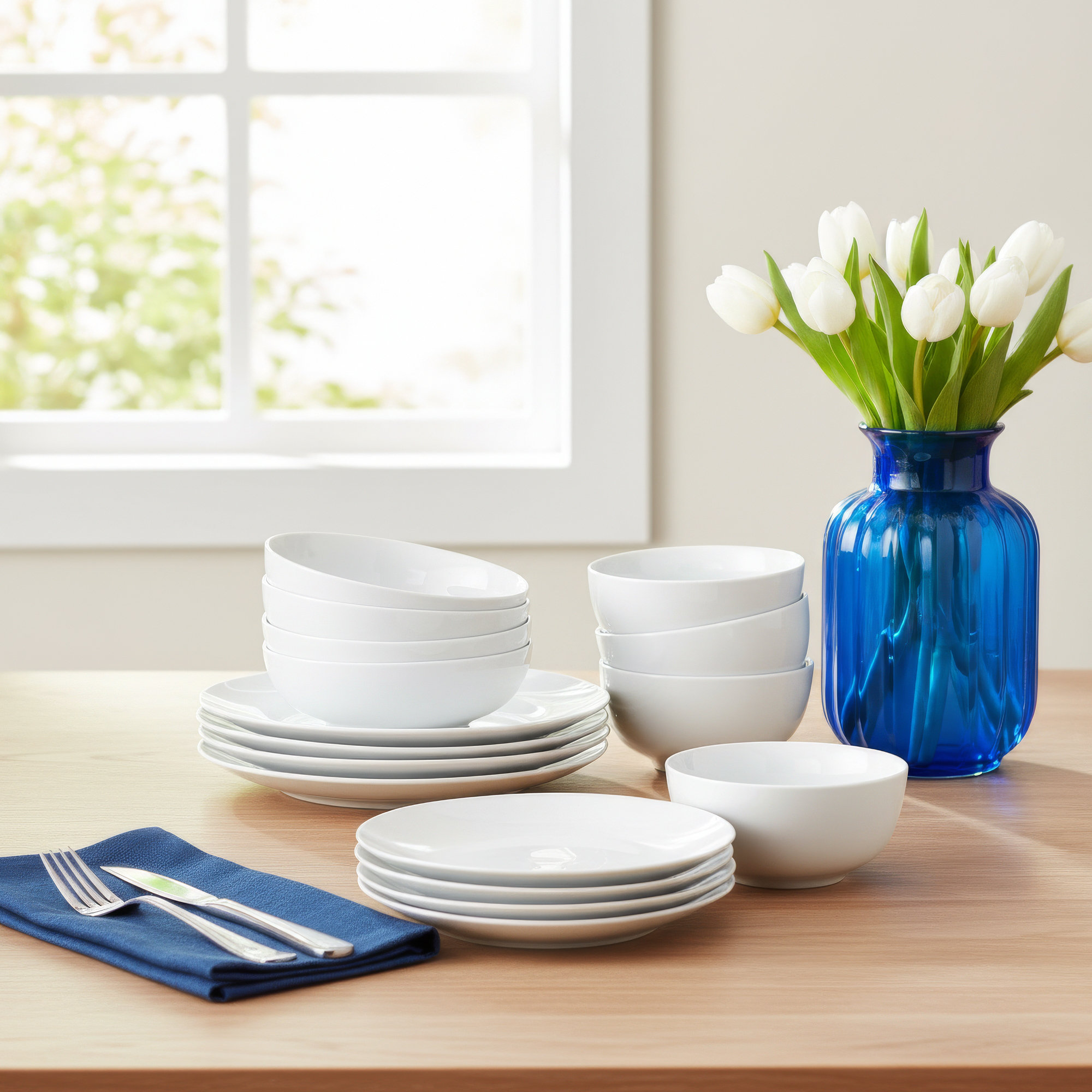 Essential 16 Piece Dinnerware Set