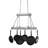 Harmony Metal Handcrafted Oval Hanging Pot Rack