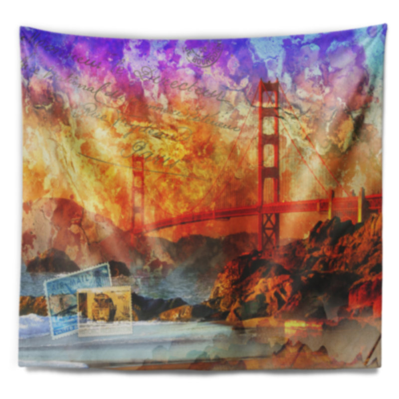 Polyester Tapestry, 32" H x 39" W