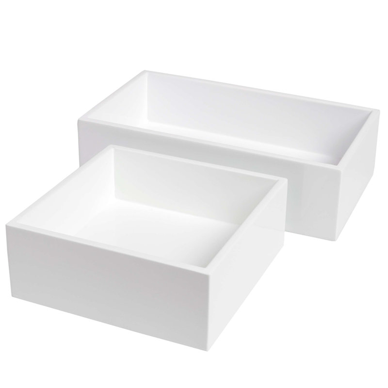 Lacquer Napkin Holder, Black, 2.2" H x 6" W x 6" D