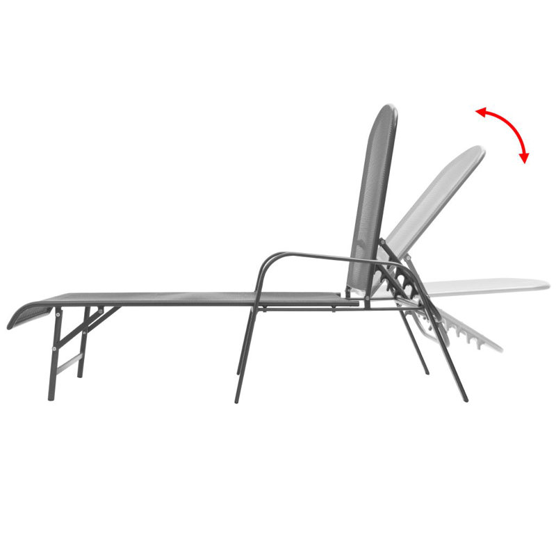 154cm Long Reclining Single Chaise