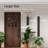 20 Inch 18w 5cct Led Modern Outdoor Wall Light, Dimmable Anti-glare Wall Sconce, Matte Black-1498277355