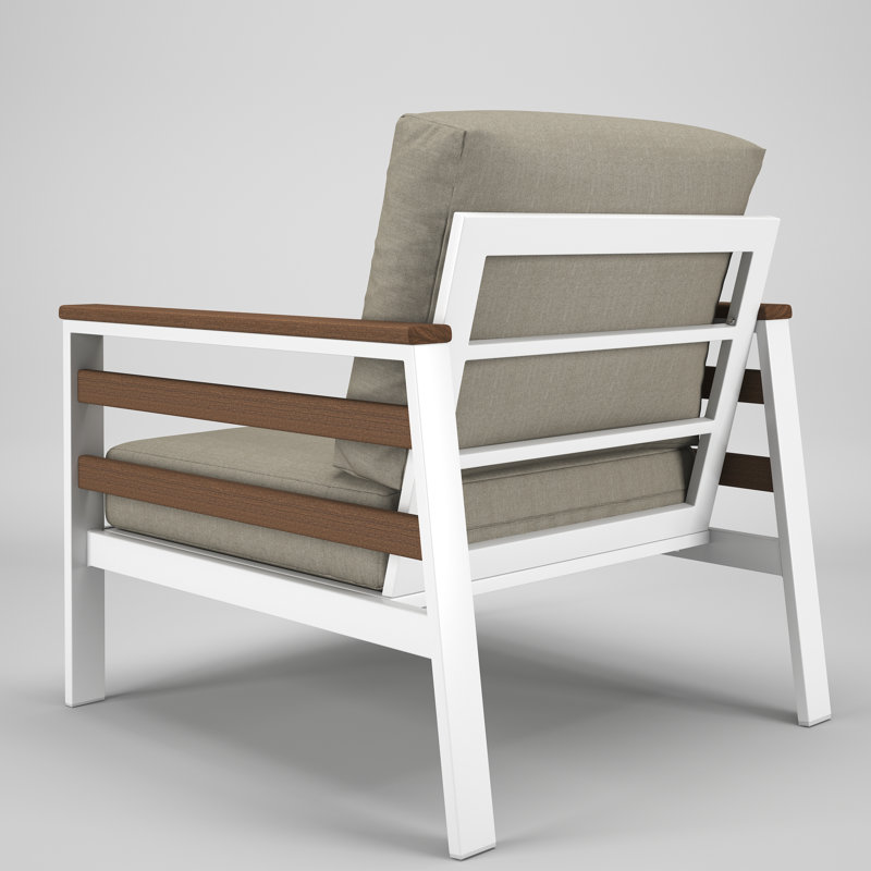 Townsend Sunbrella® Patio Lounge Chair, Spectrum Dove
