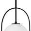 Luminaire suspendu Arie avec abat-jour sphérique-1000846287-1000846284