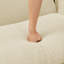 Repose-pieds Lucas - polyester - beige-1862915213