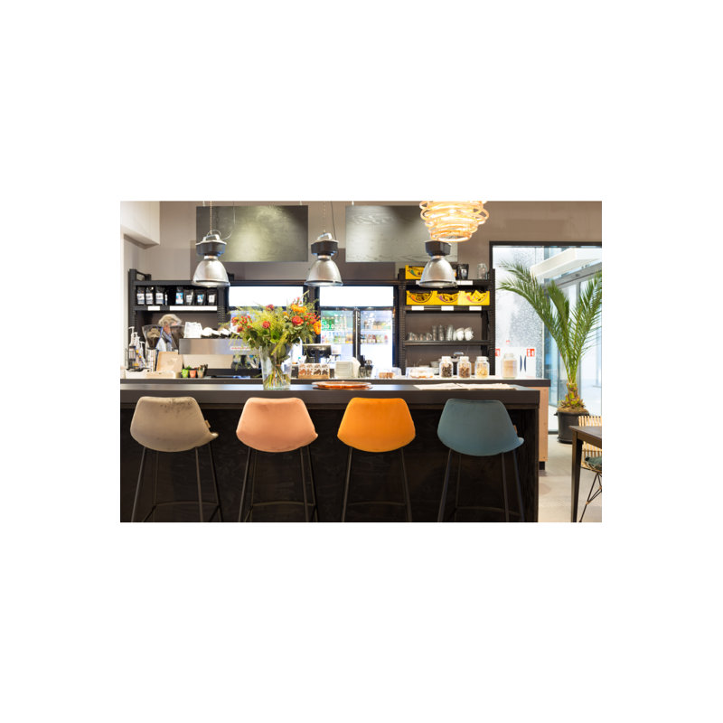 Franky 31" Bar Stool, Gray