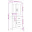 Dowding 69.5 Wide 3 Drawer-1679061704