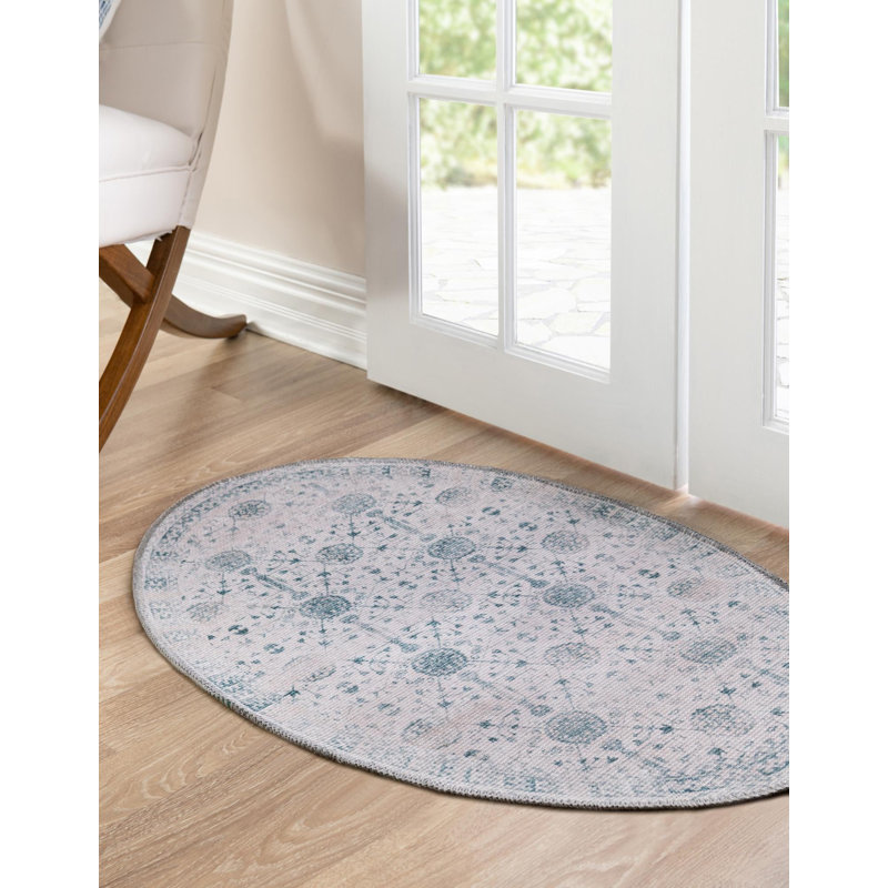 Tilghman Chenille Indoor Rug, Oval 2' x 3'1"