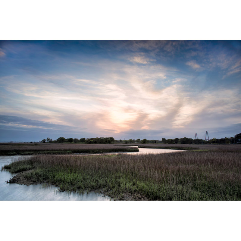 Low Country Sunset III by Danny Head - Wrapped Canvas Print, 20cm H x 30cm W