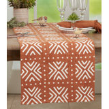 Marsala Collection 100% Cotton Table Runner