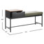 Banc de rangement rembourré en similicuir Boylston-1323452386