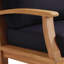 Chaise berçante d'extérieur en teck Marina-472441370